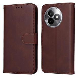 For Redmi K80 Ultra Classic Calf Texture Flip Leather Phone Case(Brown)