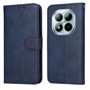 For Redmi Note 15 Pro+ 5G Global 163.3mm Classic Calf Texture Flip Leather Phone Case(Blue)