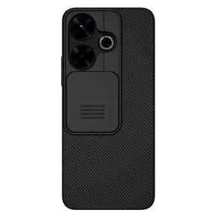 For Redmi Note 13R 5G / 13 4G NILLKIN Black Mirror Series Camshield PC Phone Case(Black)