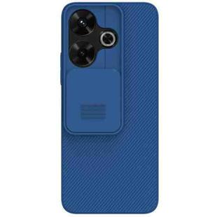 For Redmi Note 13R 5G / 13 4G NILLKIN Black Mirror Series Camshield PC Phone Case(Blue)