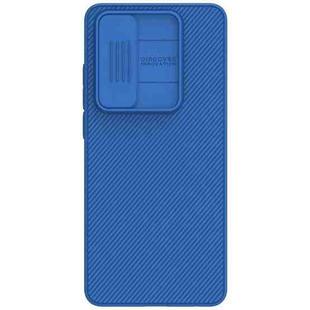 For OnePlus Nord CE4 Lite / OPPO K12x NILLKIN Black Mirror Series Camshield PC Phone Case(Blue)