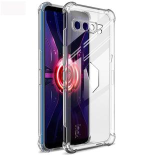 For Asus ROG Phone 3 ZS661KS IMAK All-inclusive Shockproof Airbag TPU Case with Screen Protector(Transparent)