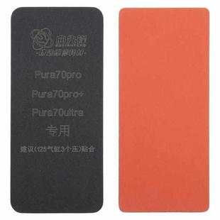 For Huawei Pura 70 Series Curved LCD Screen Bonding Mat