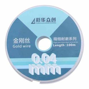 0.04mm x 100m Curved LCD Screen Separation Diamond Wire