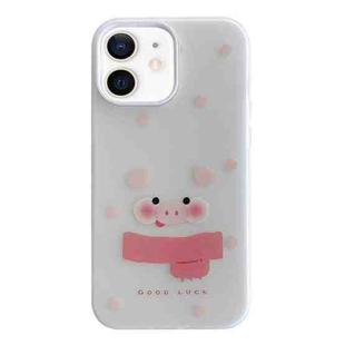 For iPhone 11 Jelly 2 in 1 TPU Hybrid PC Phone Case(Spotted Pig)