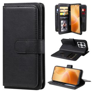 For Xiaomi 14T Pro Multi-Function Wallet 10 Card Slots Leather Phone Case(Black)