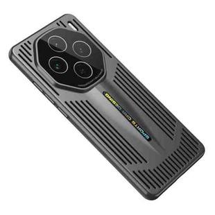 For vivo X100S Blade Cooling PC Full Coverage Phone Case(Graphite Black)