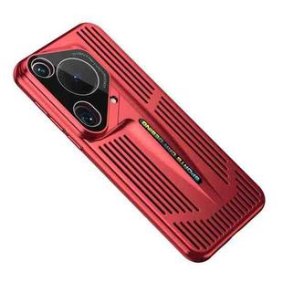 For Huawei Pura 70 Ultra Blade Cooling PC Full Coverage Phone Case(Red)