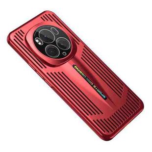 For Honor Magic6 Pro Blade Cooling PC Full Coverage Phone Case(Red)