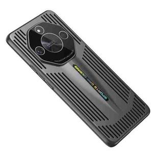 For Honor X50 Blade Cooling PC Full Coverage Phone Case(Graphite Black)