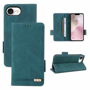 For iPhone SE 2024 Magnetic Clasp Leather Phone Case(Green)