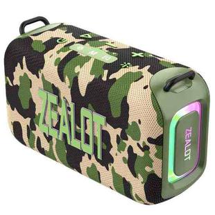 Zealot S85 50W Outdoor Waterproof Portable Bluetooth Speaker(Camouflage)