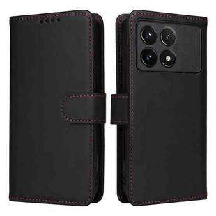 For Redmi K70 / K70 Pro BETOPNICE BN-005 2 in 1 Detachable Imitate Genuine Leather Phone Case(Black)