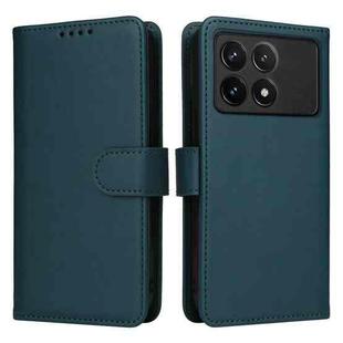 For Redmi K70 / K70 Pro BETOPNICE BN-005 2 in 1 Detachable Imitate Genuine Leather Phone Case(Blue)