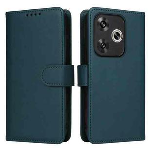 For Redmi Turbo 3 BETOPNICE BN-005 2 in 1 Detachable Imitate Genuine Leather Phone Case(Blue)