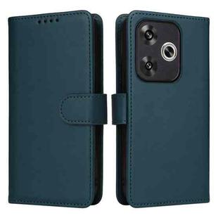 For Xiaomi POCO F6 BETOPNICE BN-005 2 in 1 Detachable Imitate Genuine Leather Phone Case(Blue)