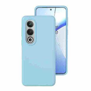 For OnePlus Ace 3V All-inclusive Liquid Silicone Phone Case(Glacier Blue)