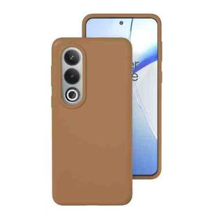 For OnePlus Ace 3V All-inclusive Liquid Silicone Phone Case(Khaki)