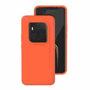 For Honor Magic6 Ultimate All-inclusive Liquid Silicone Phone Case(Orange)