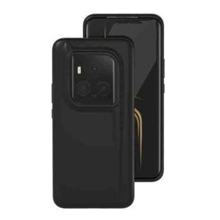 For Honor Magic6 Ultimate All-inclusive Liquid Silicone Phone Case(Black)