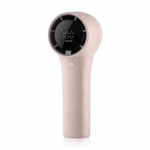 N606 Pro HD Digital Display Mini Handheld Fan(Pink)