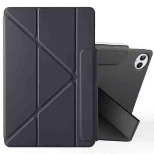 For Huawei MatePad Pro 13.2 2023 Fixed Buckle Magnetic Deformation Leather Tablet Case(Black)