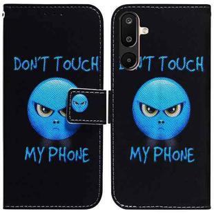 For Samsung Galaxy M16 5G / F16 5G / M36 5G Coloured Drawing Flip Leather Phone Case(Anger)