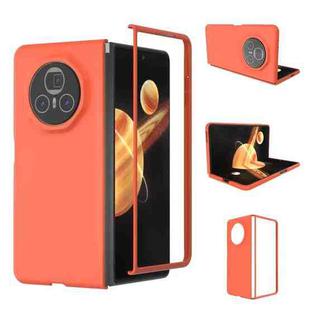 For Honor Magic V3 Skin Feel PC Phone Case(Orange)