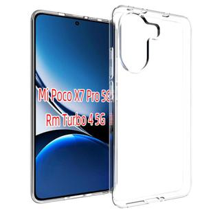 For Redmi Turbo 4 5G Waterproof Texture TPU Phone Case(Transparent)