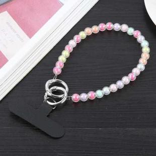 Mobile Phone Anti-lost Dazzling Clear Colorful Short Bead Chain