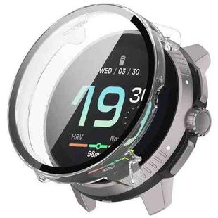 For Suunto Race S PC + Tempered Glass Film Integrated Watch Protective Case(Transparent)