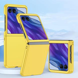 For Motorola Razr 60 Ultra Fuel Injection PC Skin Feel Phone Case(Yellow)