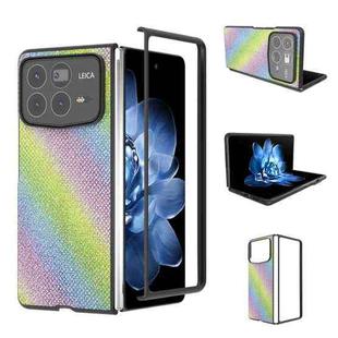 For Xiaomi Mix Fold 4 Diamond Frame Edge Full Coverage Phone Case(Rainbow Diamond)