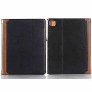 For iPad Pro 13 2024 Book Style Stitching Leather Tablet Case(Black)