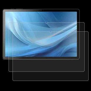 For TechLife Pad 10.36 2pcs 9H 0.3mm Explosion-proof Tempered Glass Film