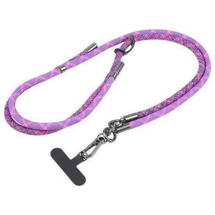 Color Match Adjustable Mobile Phone Anti-lost Long Lanyard(Purple)