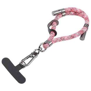 8mm Adjustable Mobile Phone Anti-lost Short Lanyard(Red Black)