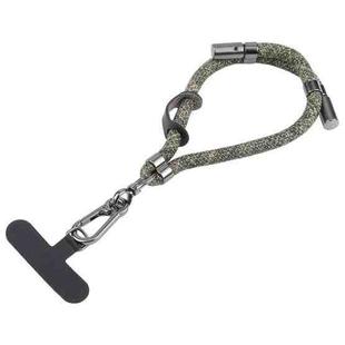 8mm Adjustable Mobile Phone Anti-lost Short Lanyard(Dark Green)