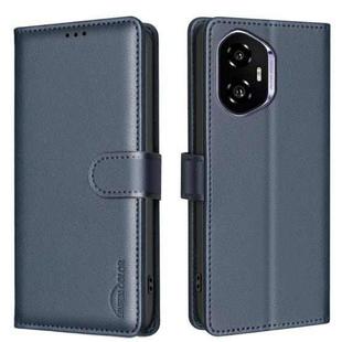 For Honor 300 Litchi Texture RFID Anti-theft Leather Phone Case(Blue)