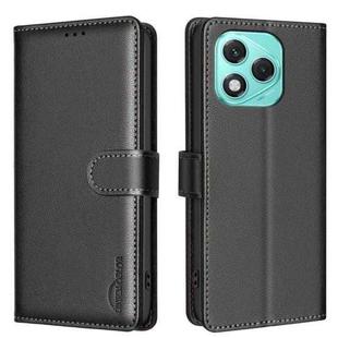 For Honor 400 Lite Litchi Texture RFID Anti-theft Leather Phone Case(Black)