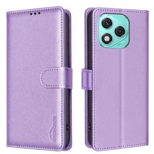 For Honor 400 Lite Litchi Texture RFID Anti-theft Leather Phone Case(Purple)
