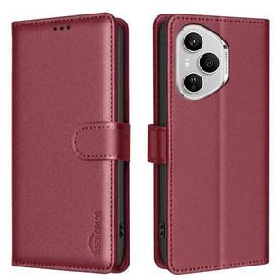 For Honor 400 Pro Global 160.8mm Litchi Texture RFID Anti-theft Leather Phone Case(Red)