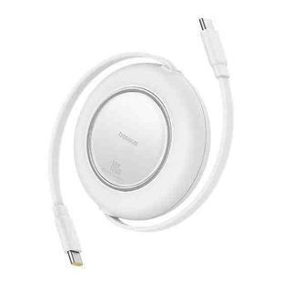 Baseus Free2Pull Mini 2m Retractable Charging Cable USB-C / Type-C to / Type-C 100W(White)