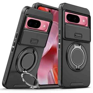 For Google Pixel 10 / 10 Pro Sliding Camshield Ring Holder Phone Case(Black)