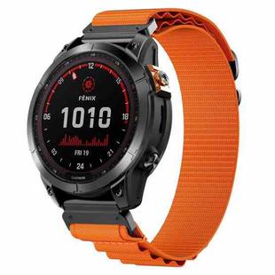 22mm Loop Nylon Watch Band(Orange)