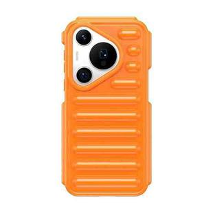 For Huawei Pura 70 Pro Capsule Series Candy Color TPU Phone Case(Orange)