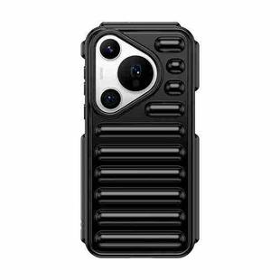 For Huawei Pura 70 Pro+ Capsule Series Candy Color TPU Phone Case(Black)