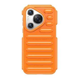 For Huawei Pura 70 Capsule Series Candy Color TPU Phone Case(Orange)