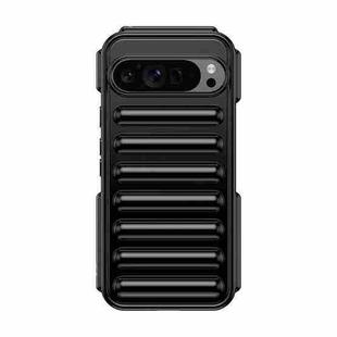 For Google Pixel 9 Pro XL Capsule Series Candy Color TPU Phone Case(Black)