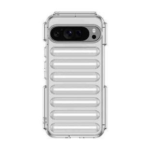 For Google Pixel 9 Pro XL Capsule Series Candy Color TPU Phone Case(Transparent)